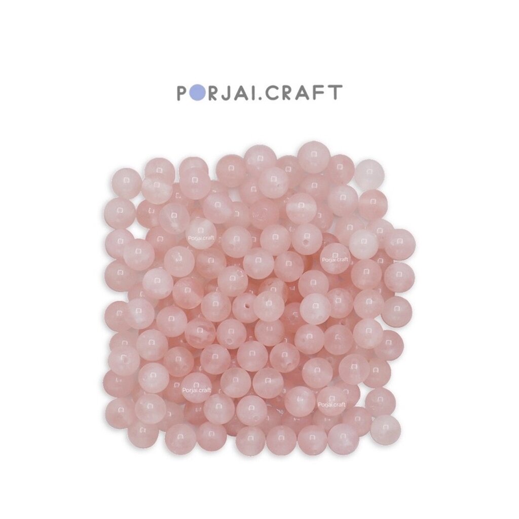 Rose Quartz Beads ลูกปัดโรสควอตซ์