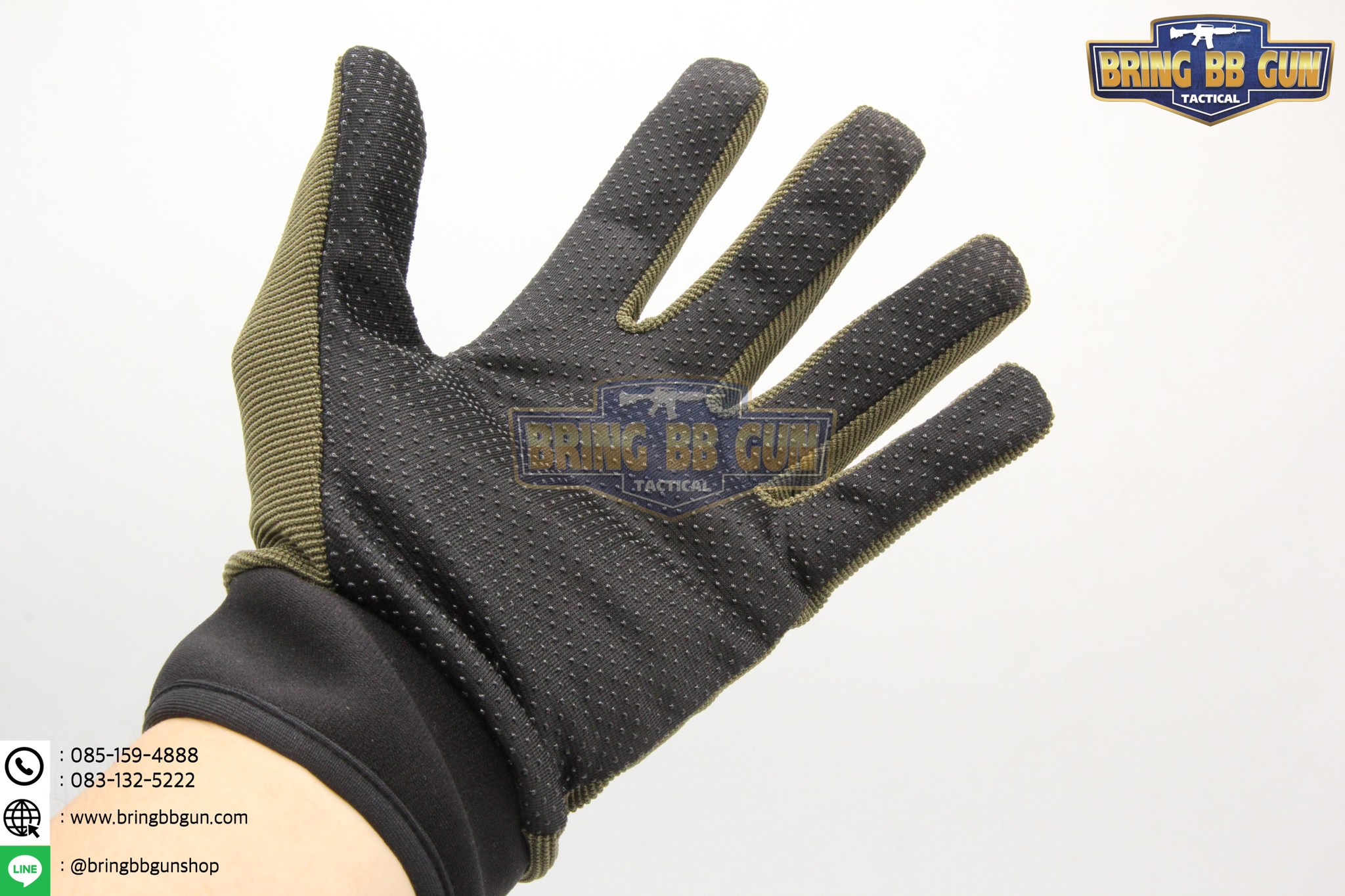 ถุงมือเต็มนิ้ว