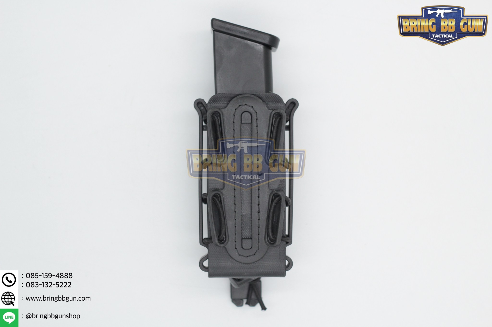 เพ้าเเม็กกาซีน Scorpion Soft Shell 9mm.&.45cal (ซองแม็กกาซีนปืนสั้น Scorpion Soft Shell) Scorpion Shape Soft Shell Magazine Pouch (9mm.&.45cal)