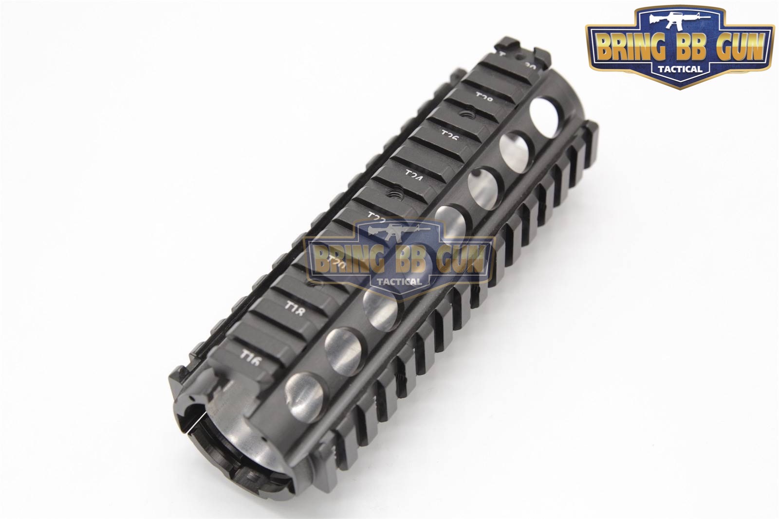 ชุดหน้า M4 CQB (มีแผ่นแอลู) ระบบรางPicatinny ความยาว 7”