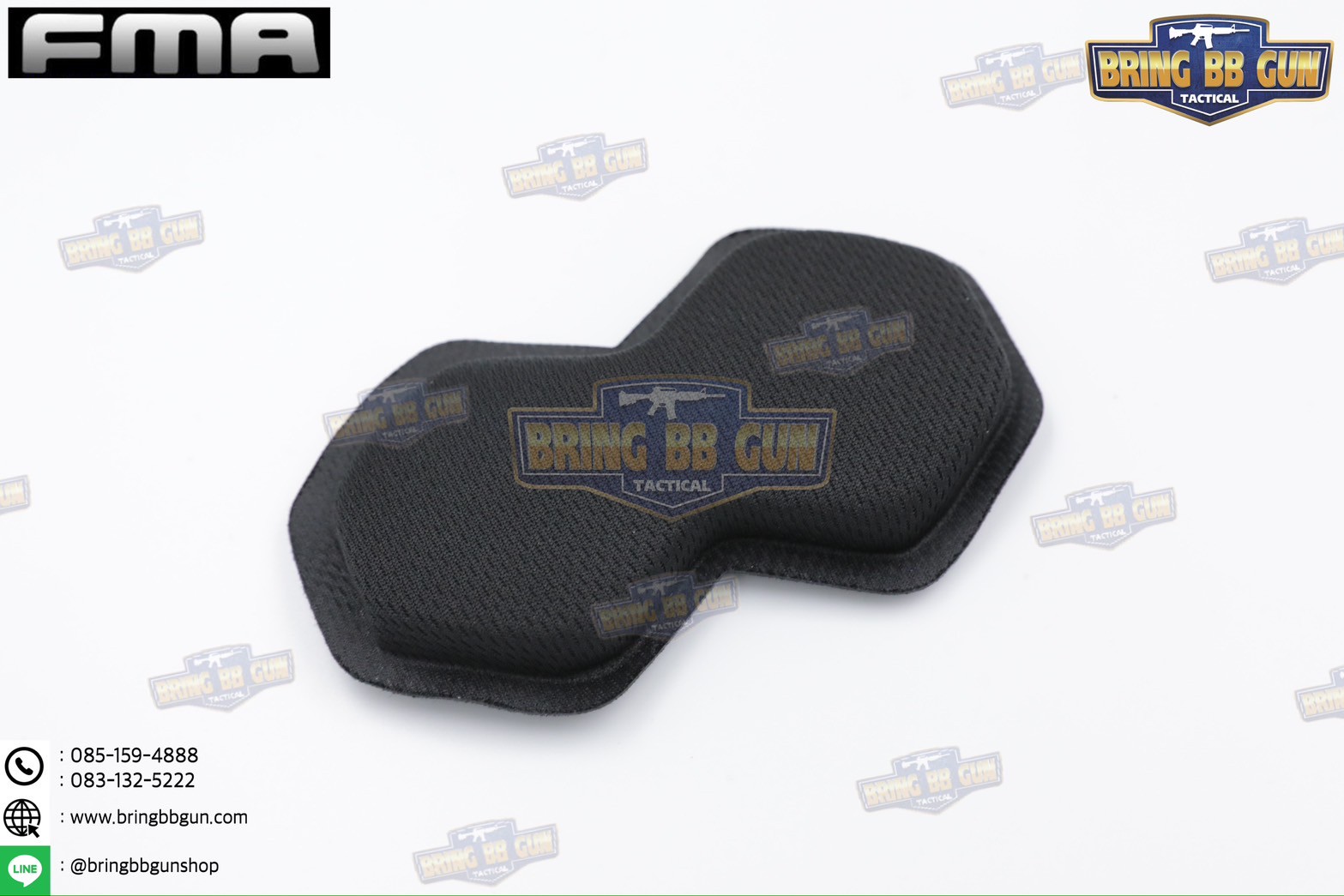 รองในหมวก ยี่ห้อ FMA แบบ Double Layer (เมมโมรี่โฟม) (รองในหมวก Exfil / Fast / SF Super High Cut / Mich ) (ฟองน้ำติดด้านในหมวก)