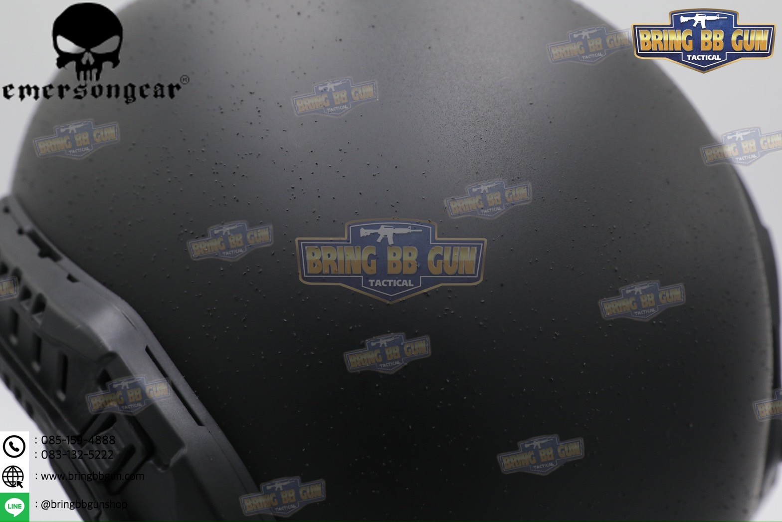 หมวก FAST SF SUPER HIGH CUT ยี่ห้อ Emerson (Emersongear Fast SF Super High Cut Tactical Helmet) (Ultra High Cut) (Super High Cut) (Tactical Helmet) (OPS-C)