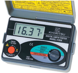 Earth tester แบบดิจิตอล Kyoritsu 4105A