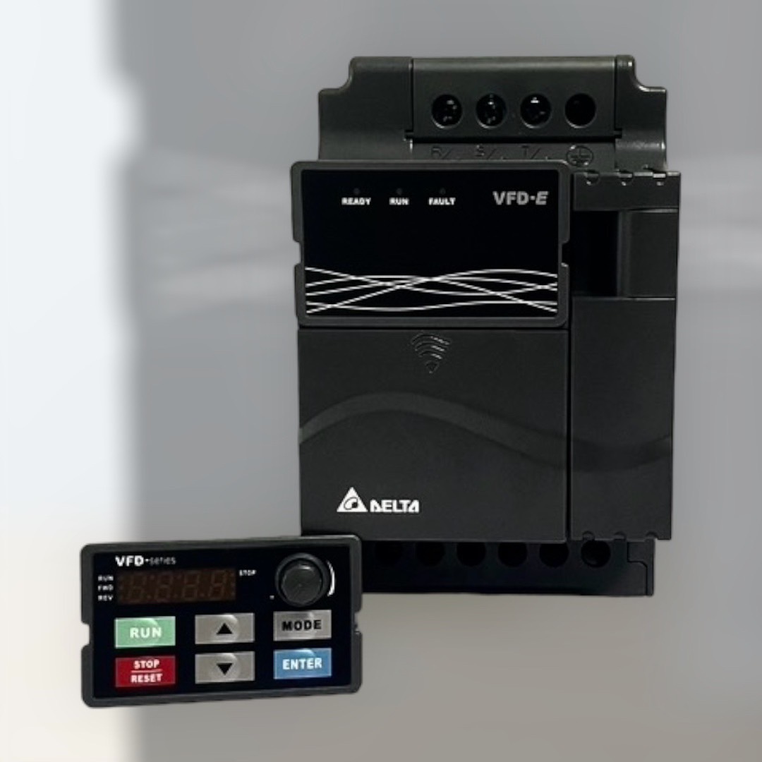 Delta Inverter VFD022E43A 3HP 2.2kW Input 380V 3-Phase Output 380V 3-Phase