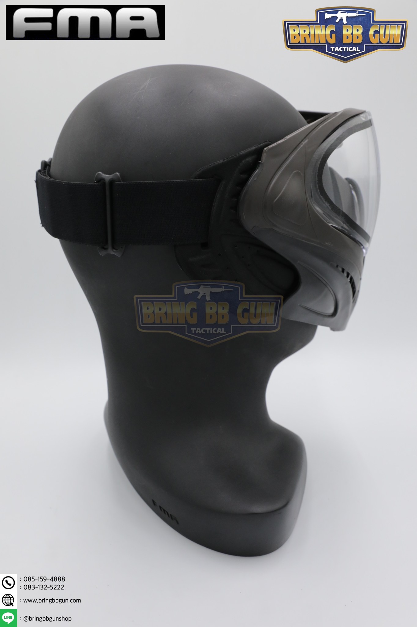 หน้ากาก F1 ยี่ห้อ FMA รุ่น เลนส์2ชั้น