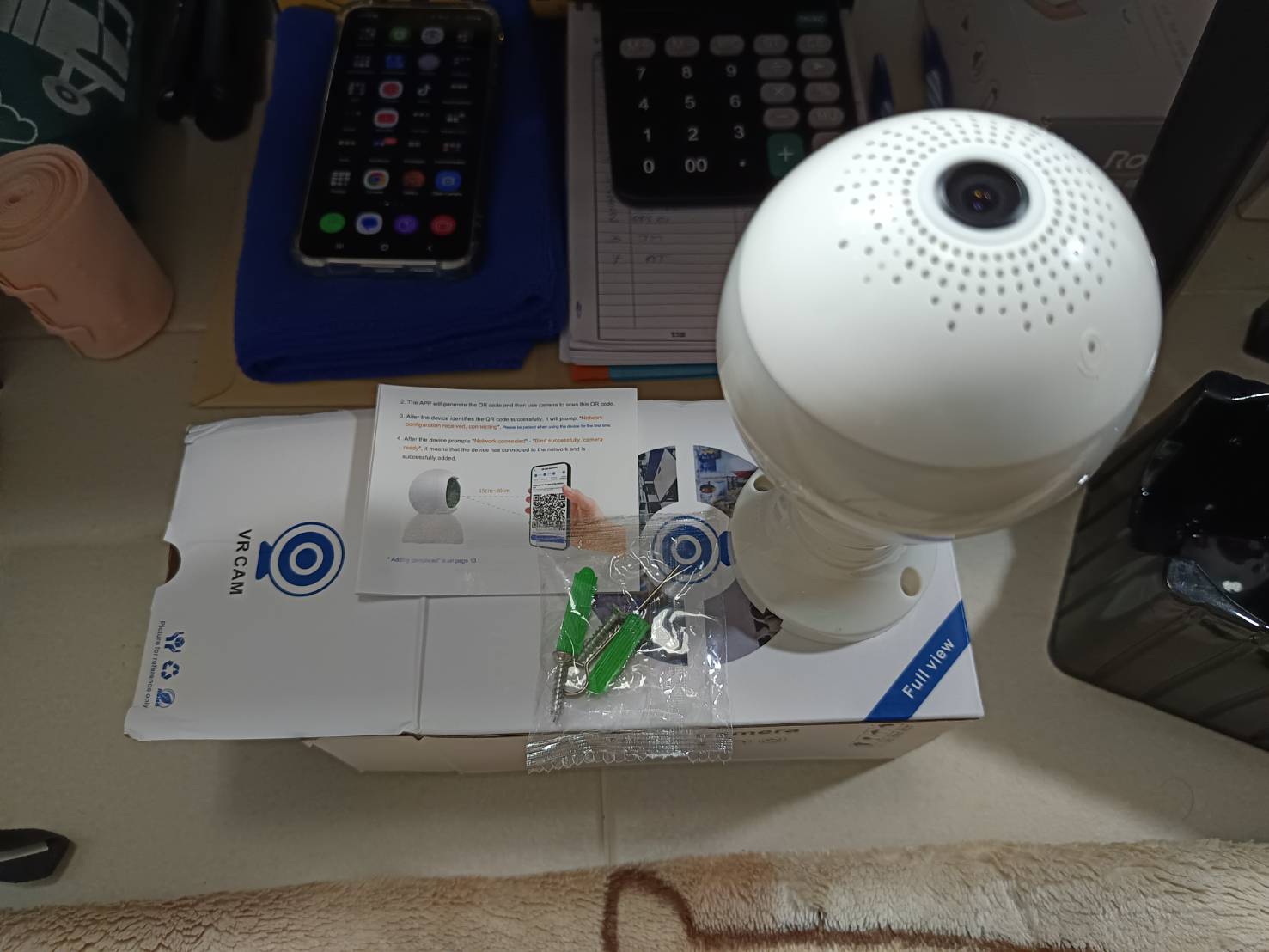 วงจรปิด 360 องศา Light buld wifi Camera กล้องหลอดไฟ ใช้กับโคมไฟหลอดเกลียวได้