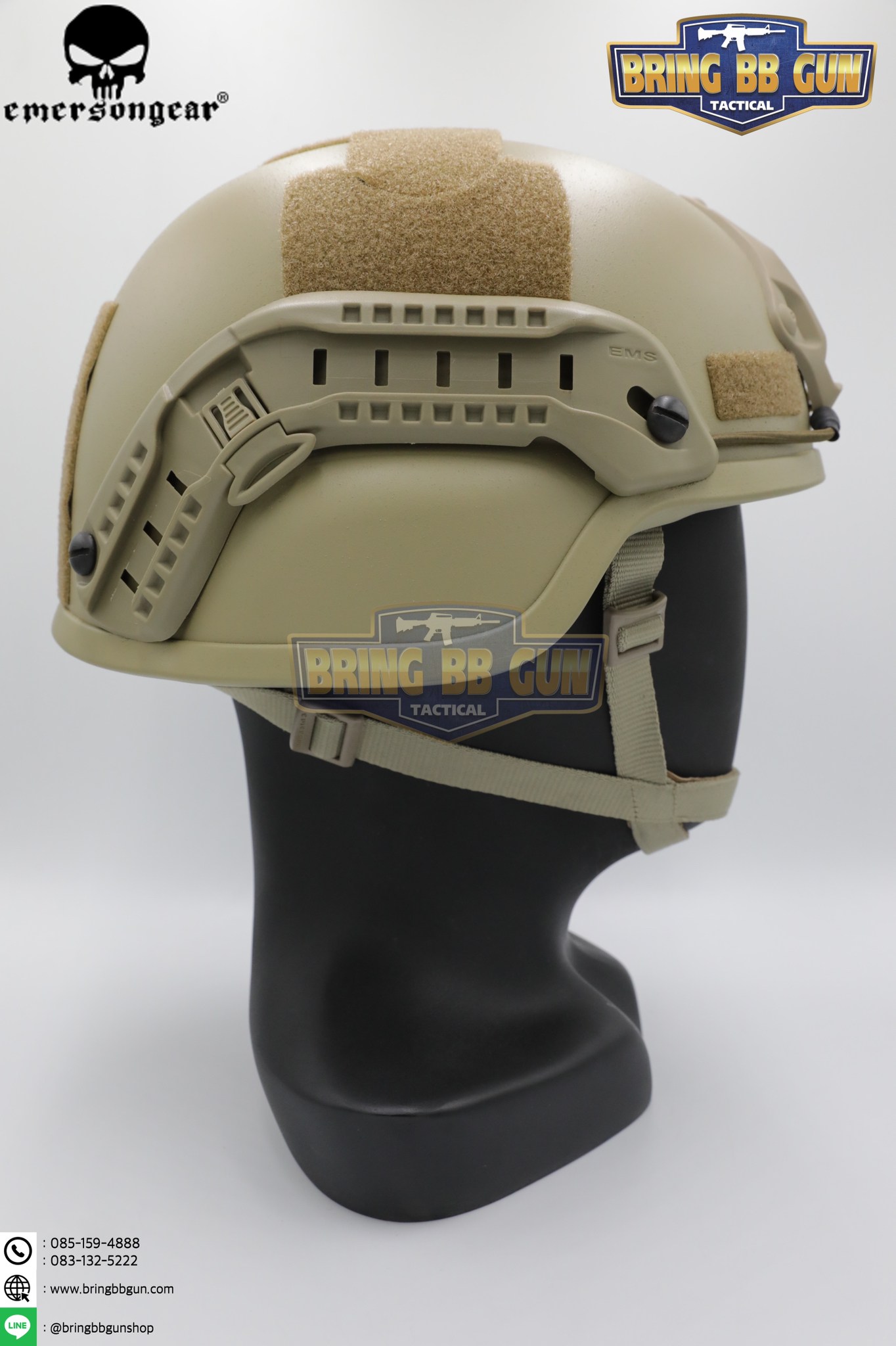 หมวก Mich 2000 ยี่ห้อ Emerson (EMERSON ACH MICH 2000Helmet-Special action version) (ACH Mich 2000 Helmet)