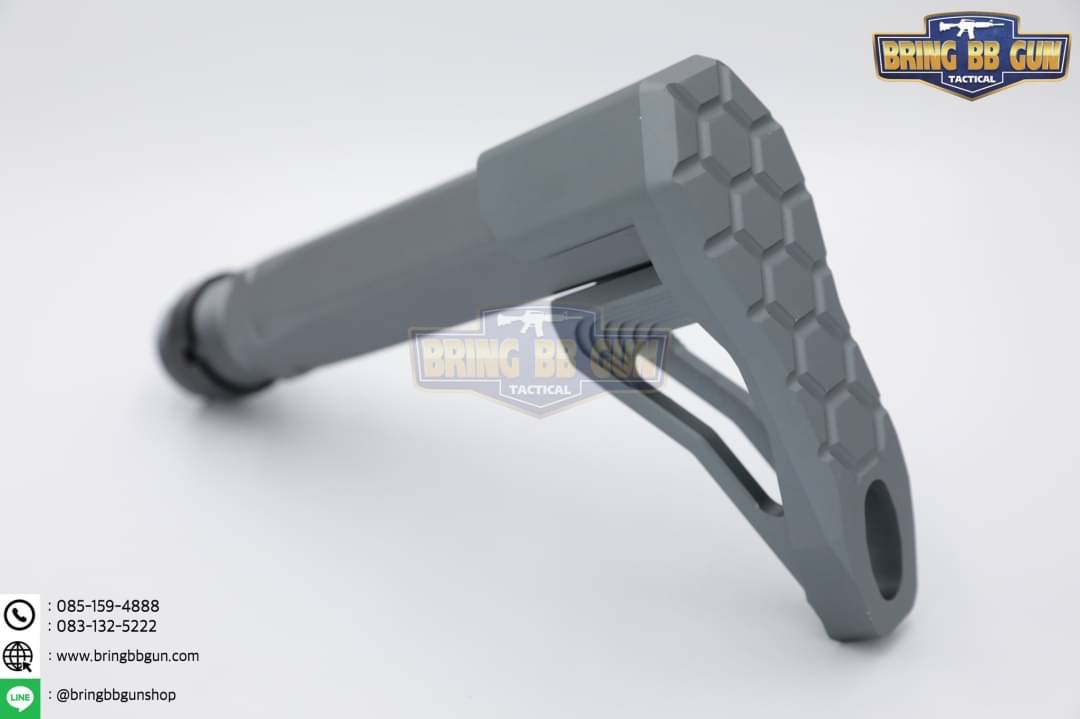 ชุดพานท้าย Phase 5 รุ่น Mini Stock (Phase 5 Universal Mini Stock for M4 GBB)