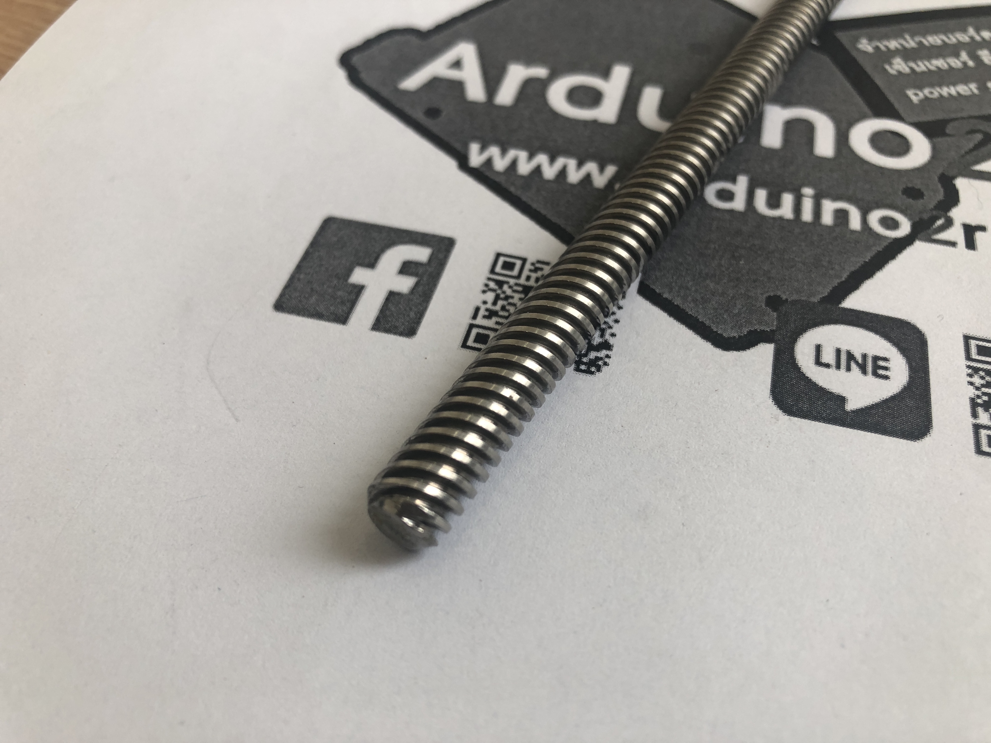 Lead Screw D = 8mm Length 700mm and Copper Nut (Pitch=2mm, Lead=8mm)