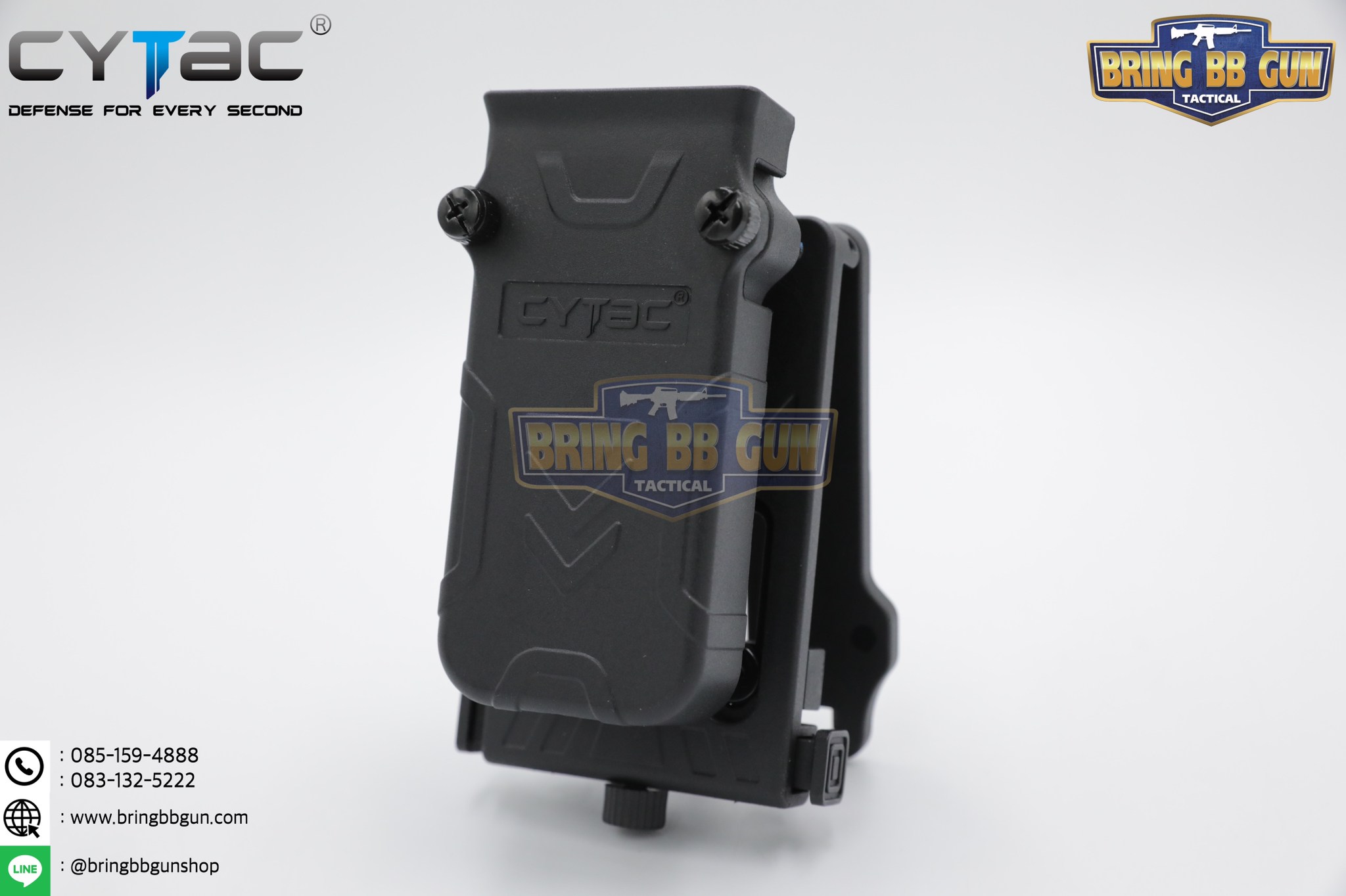 ซองแม็กกระซีนเดี่ยว Universal ยี่ห้อ Cytac (Universal Single Magazine Pouch)