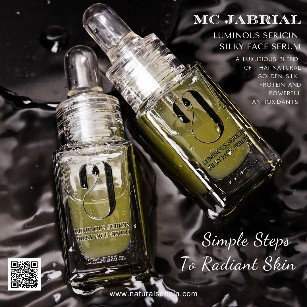 Luminous Sericin Silky Face Serum 10ml. ลูมินัส เซริซิน ซิลค์กี้ เฟส เซรั่ม ขนาด 10มล.
