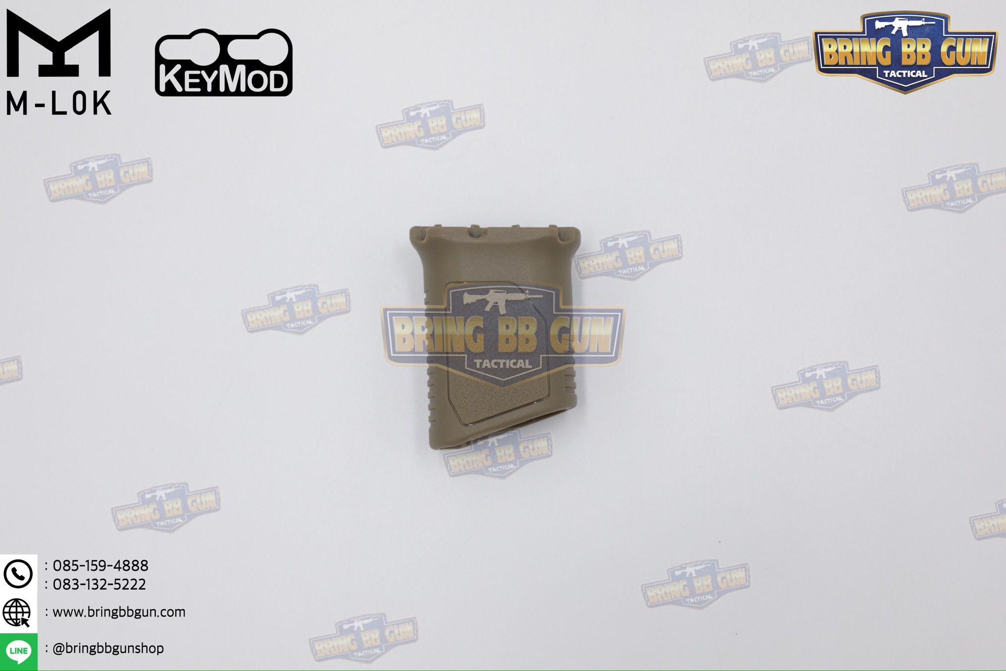 กริ๊ปมือหน้า STRIKE AVG (รุ่นสั้น) (ใช้ได้กับชุดหน้าระบบราง M-Lok และ ระบบราง Keymod เท่านั้น)