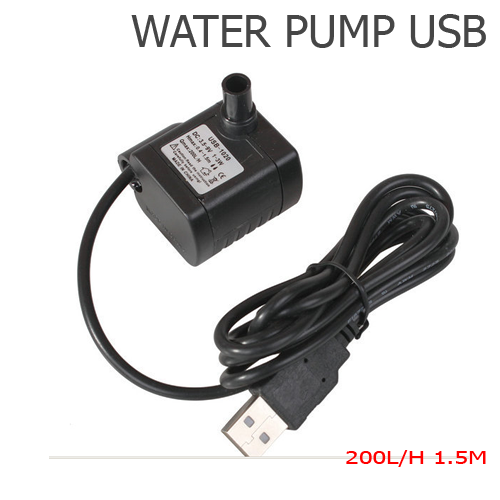 ปั๊มน้ำ USB 200L/H 3-9VDC
