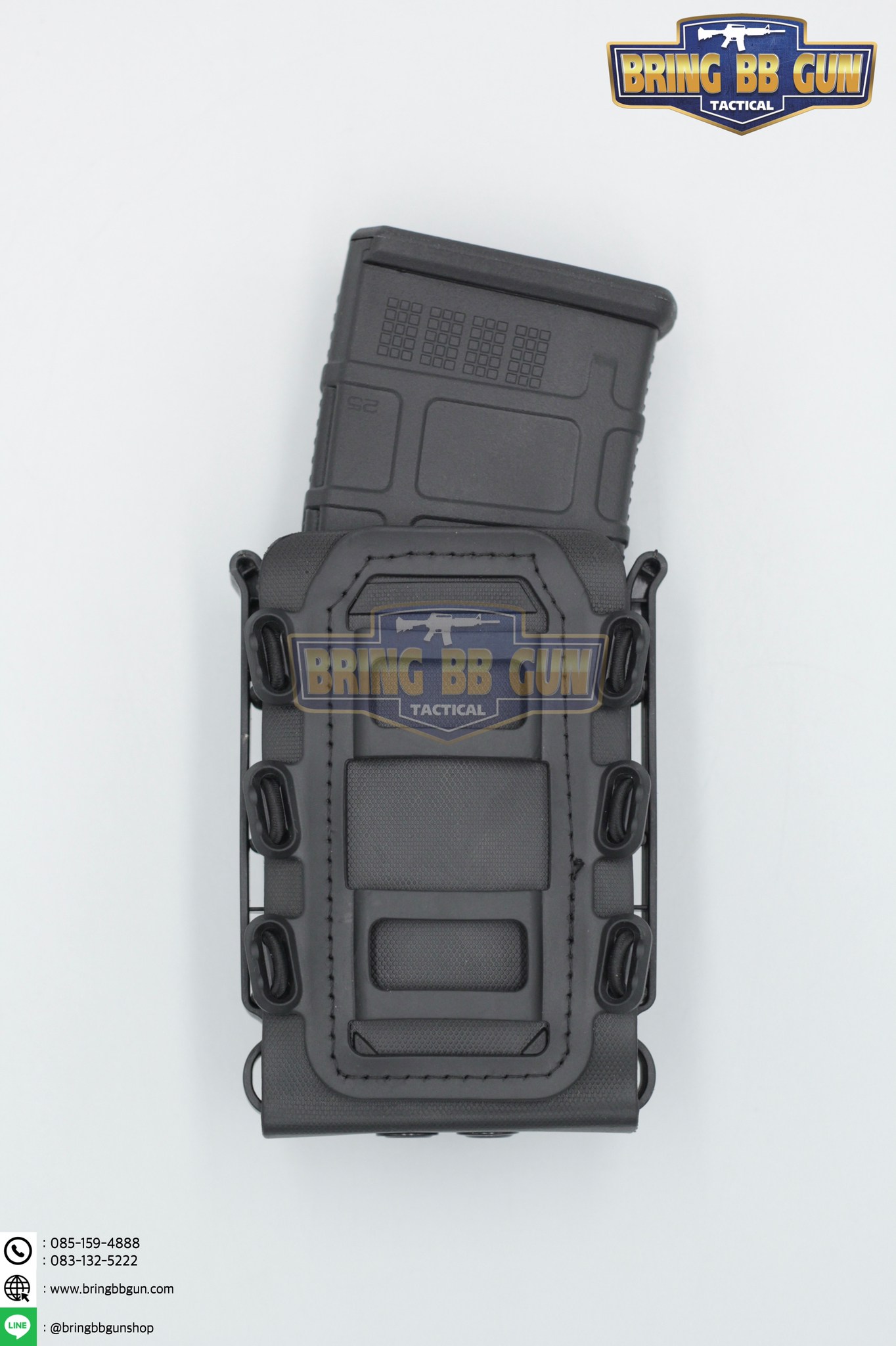 เพ้าเเม็กกาซีน Scorpion Soft Shell 5.56&7.62 (ซองแม็กกาซีนปืนยาว Scorpion Soft Shell) Scorpion Shape Soft Shell Magazine Pouch (5.56&7.62)