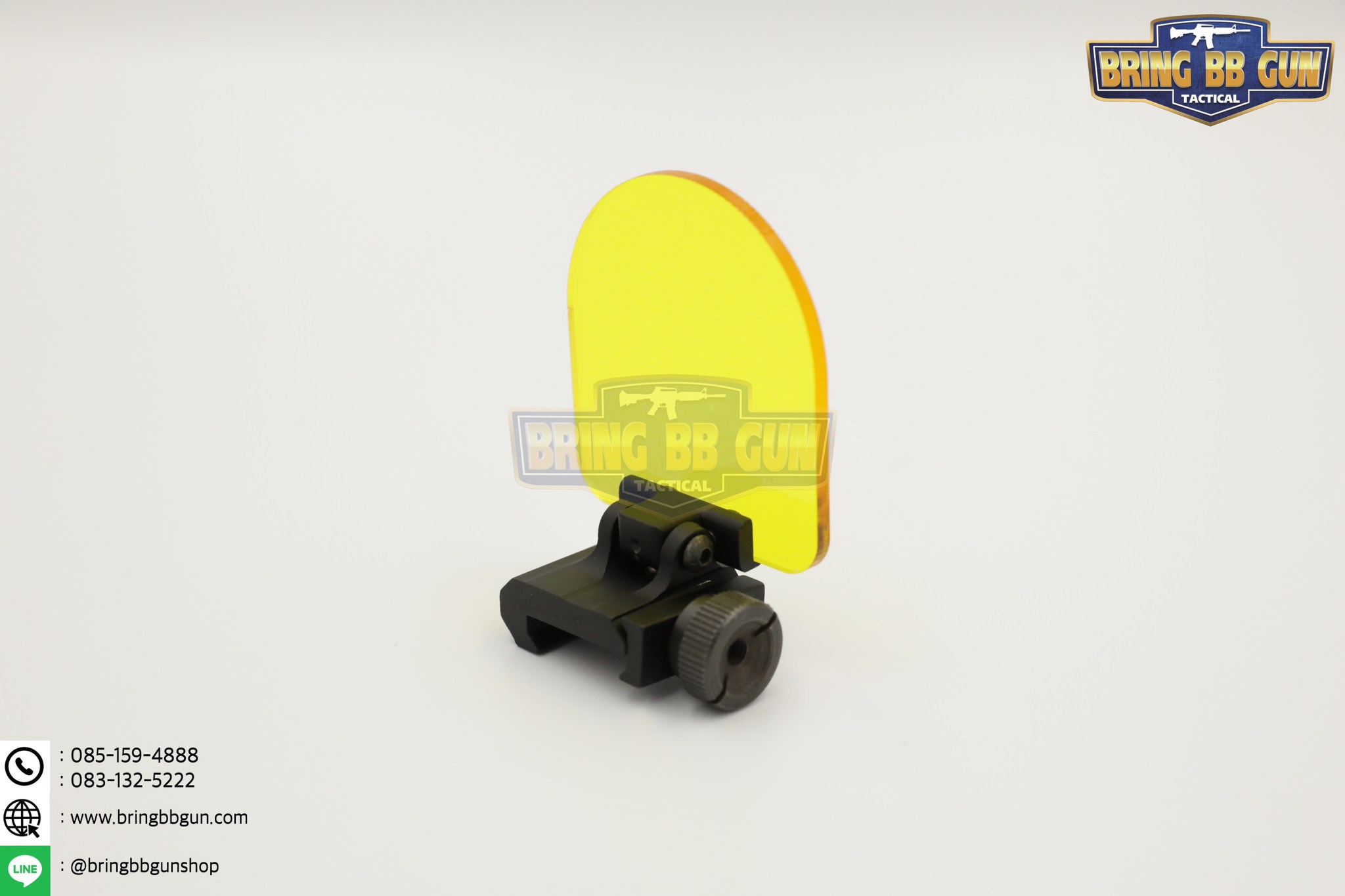 แผ่นอะคริลิคกันดอทแตก แบบจับราง20mm.