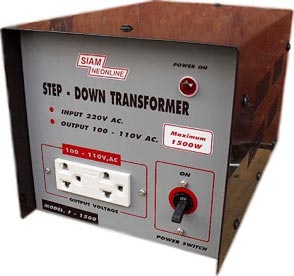 หม้อแปลงไฟ(STEP-DOWN) SIAMNEONLINE F-1500