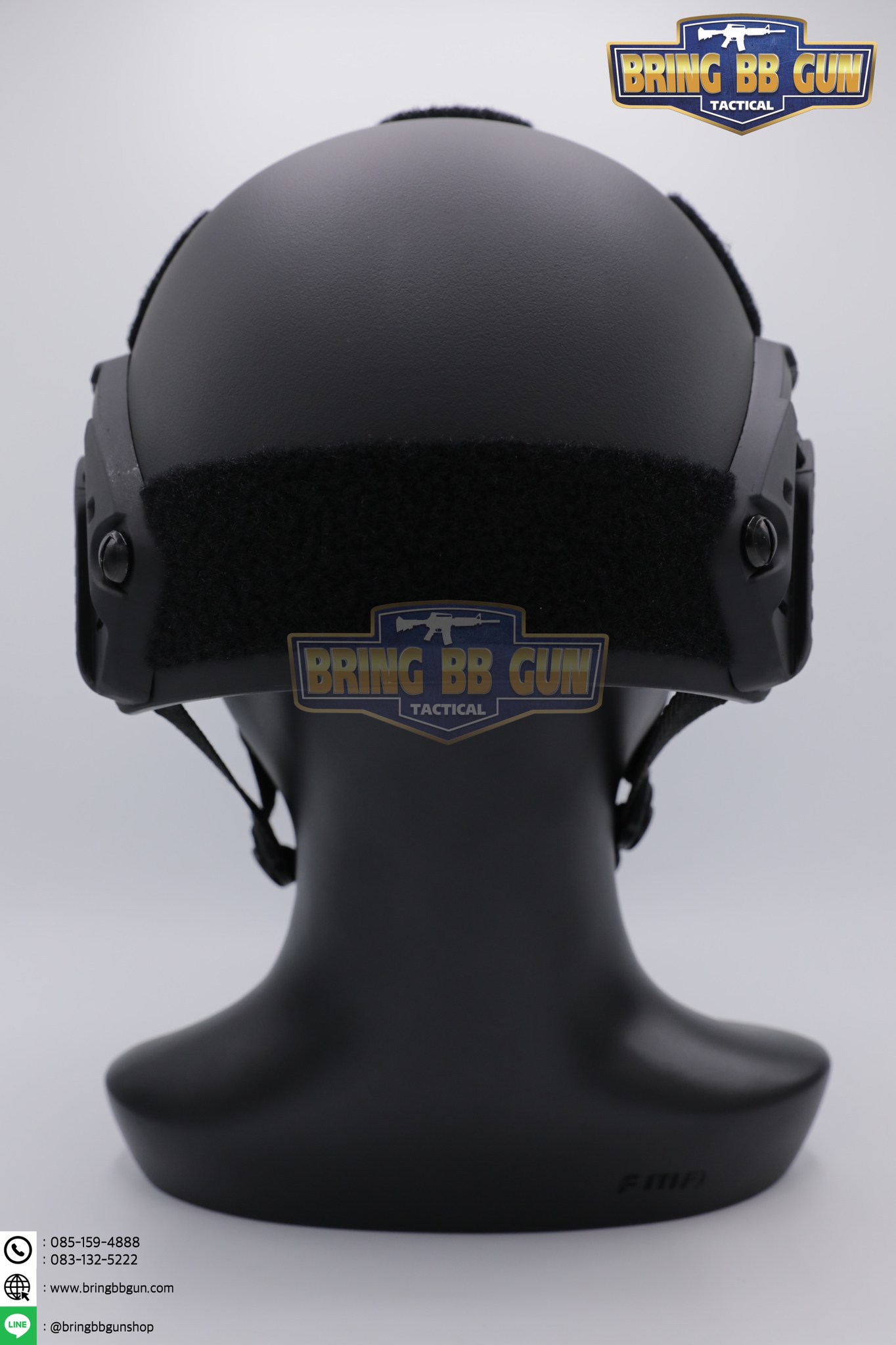 หมวก Fast (หมวกฟาส) (Fast Helmet MH type) รุ่น Strandard Version No holes