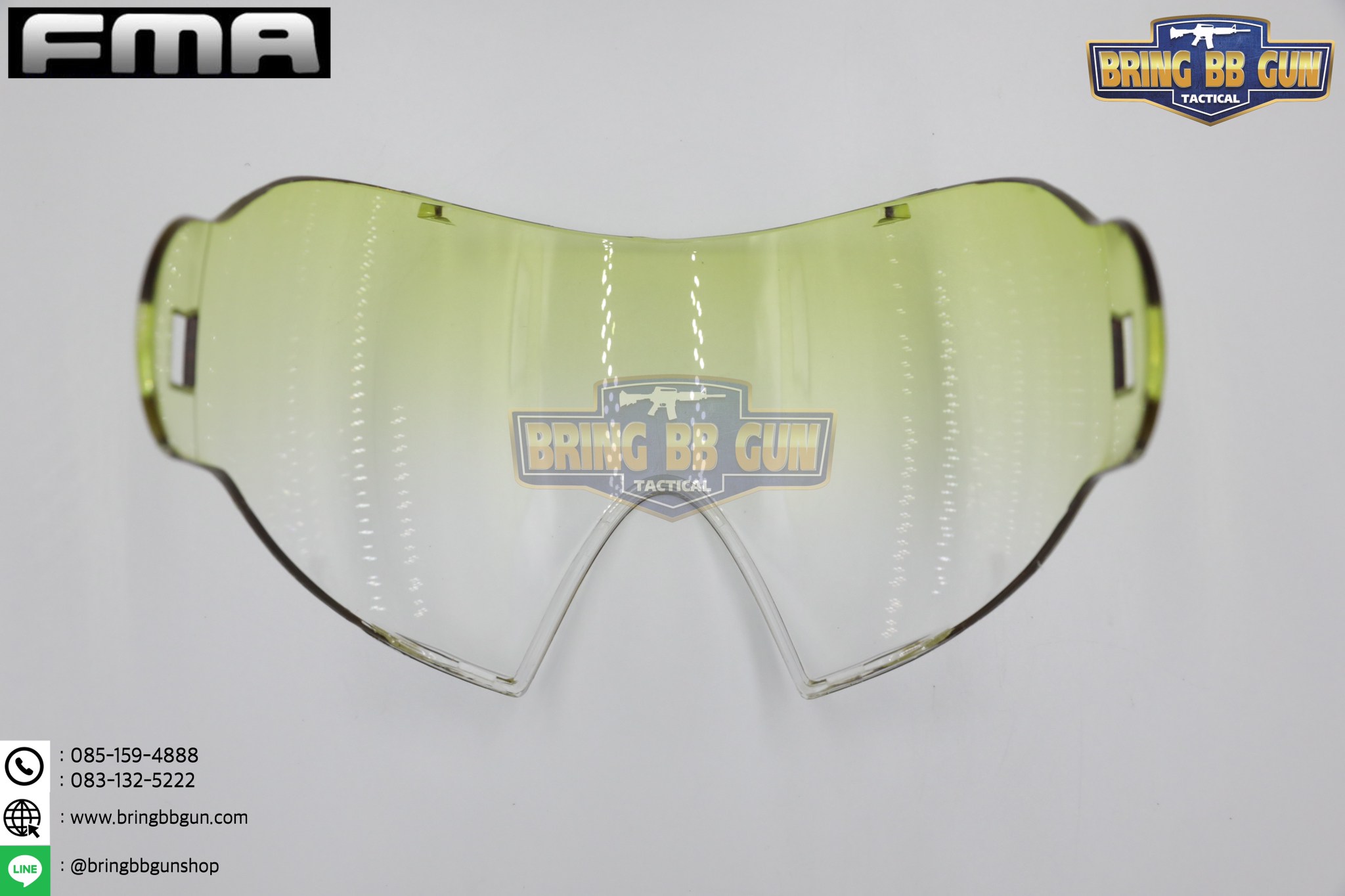 เลนส์หน้ากาก F1 ยี่ห้อ FMA รุ่น เลนส์1ชั้น