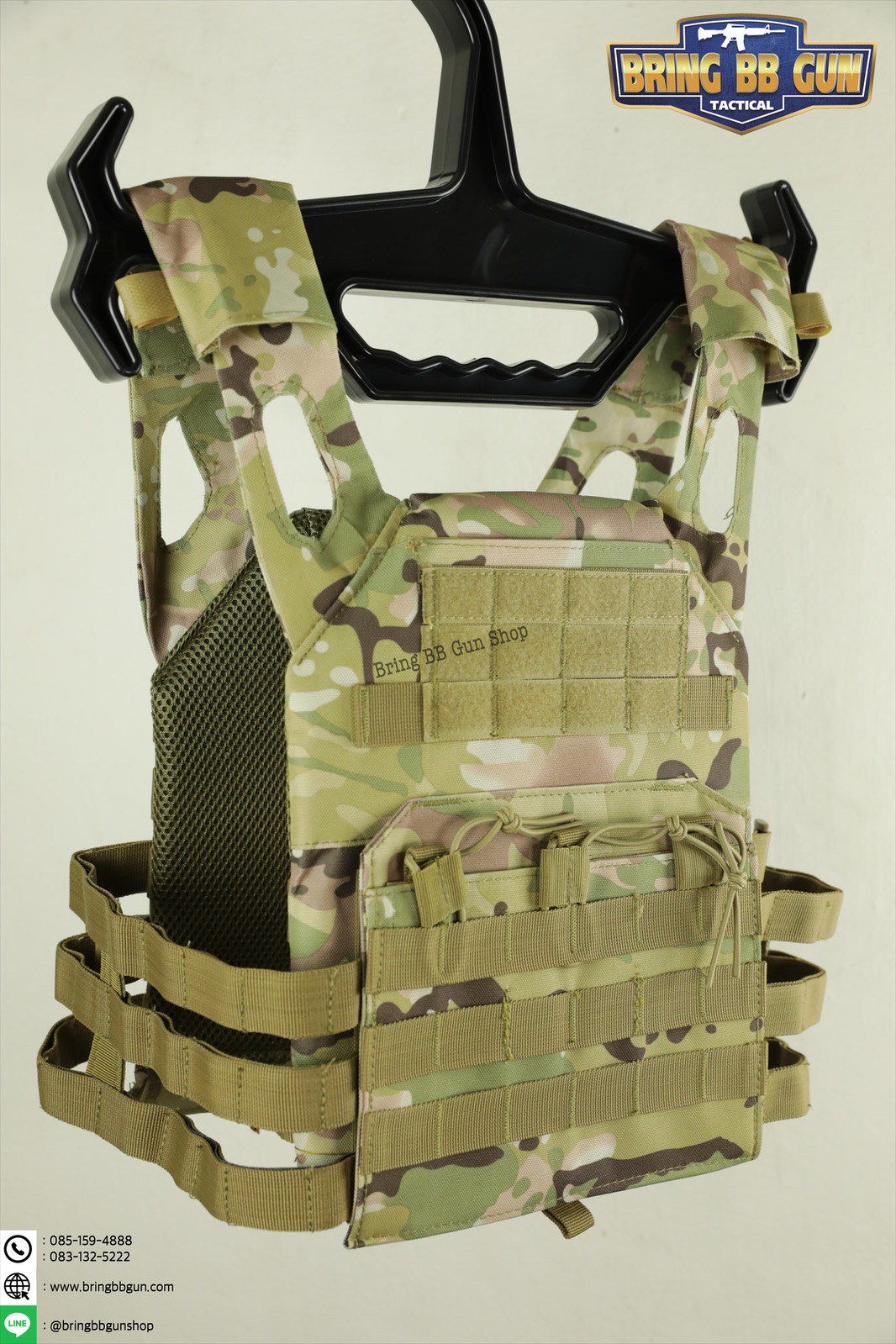 เสื้อเวส รุ่น JPC สายผ้า เนื้อผ้า600D