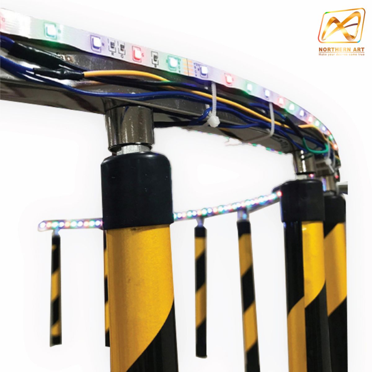 เช่าเกมส์คว้าแท่ง 3 ขา ขนาด (W) 120 X (H) 250 cm. ฝึกความเร็วของมือและสายตา พร้อมหญ้าเทียม