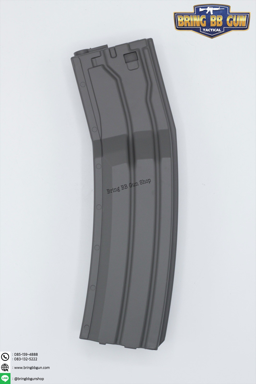 แม็กกาซีน M4 แบบปั่น ยี่ห้อ Ares ทรง Mega Magazine