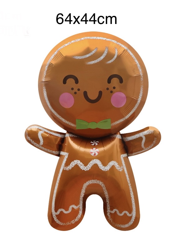 ลูกโป่งฟอยล์ ginger cookie