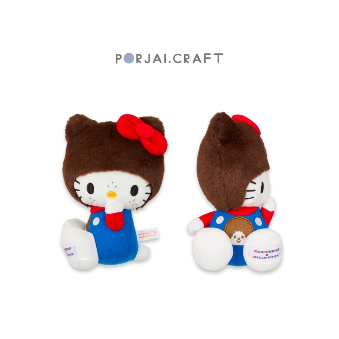 ตุ๊กตา Monchhichi x Hello Kitty