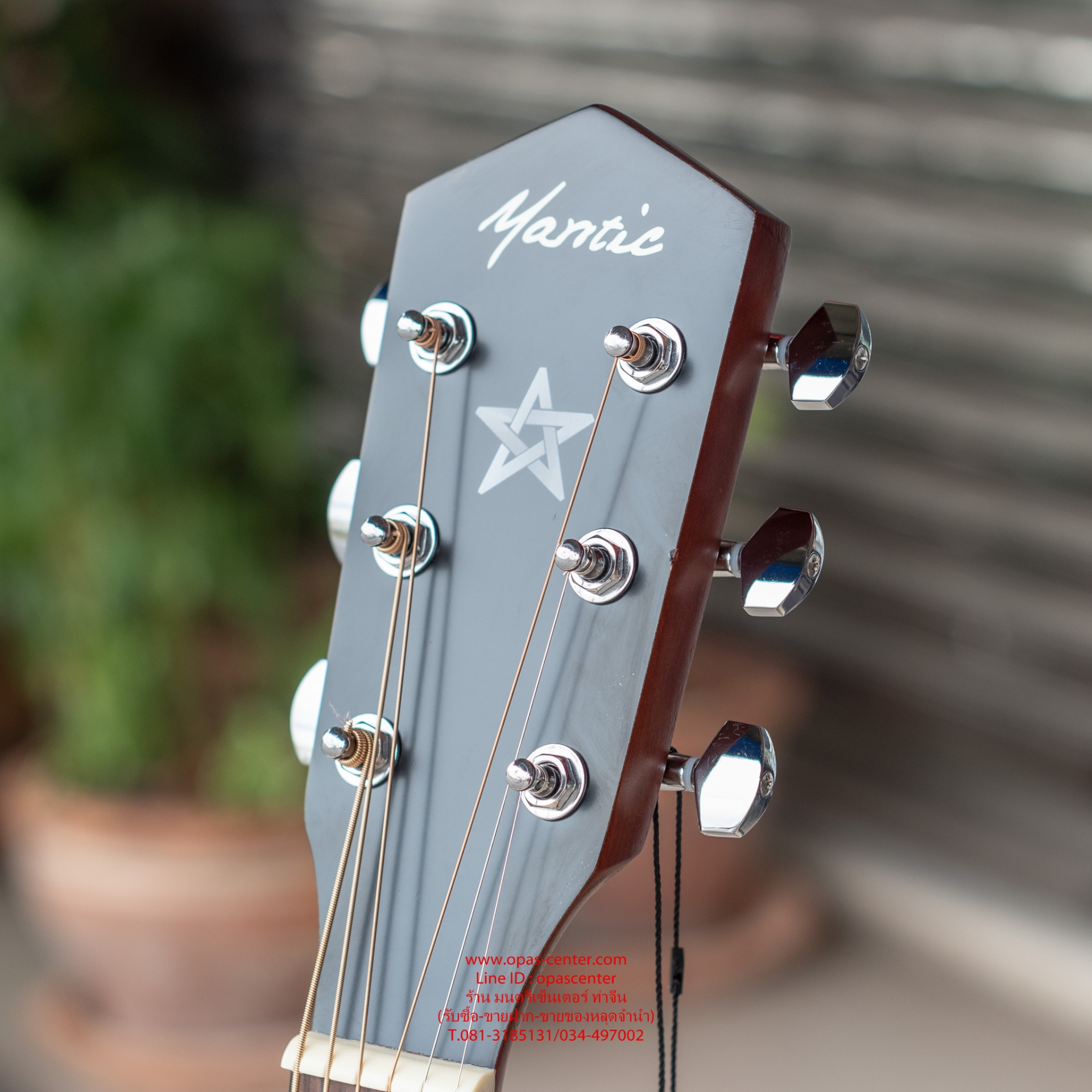 กีต้าร์โปร่ง 41 นิ้ว Mantic GT-1G สีไม้ ขัดด้าน สวยมาก ของใหม่