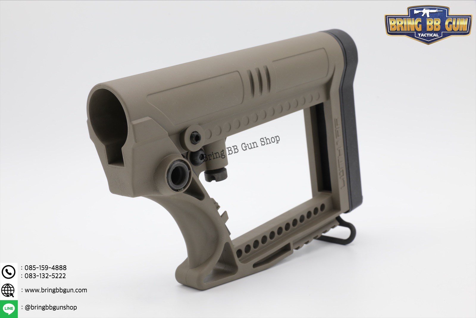 พานท้าย ยี่ห้อ LUTH-AR รุ่น MBA-4 (MBA-4 CARBINE BUTTSTOCK)