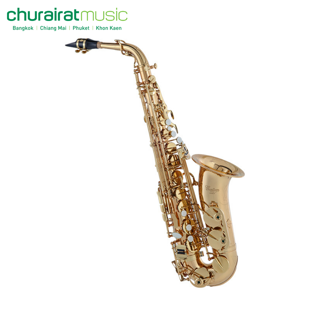 Alto Saxophone : Custom AS-100 L อัลโต้ แซกโซโฟน by Churairat Music
