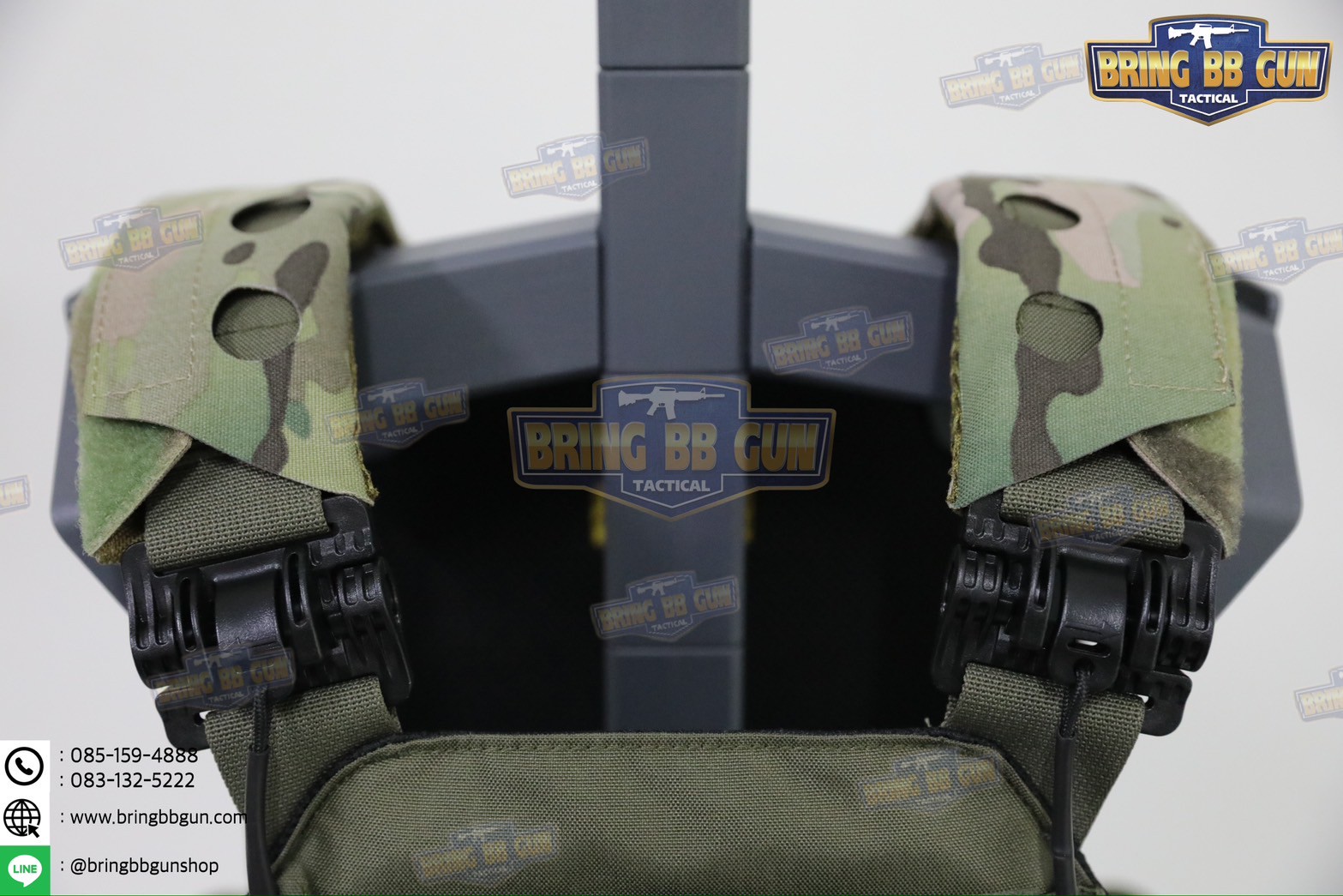 รองบ่าติดเสื้อเวส ทรง Ferro (แผ่นฟองน้ำรองบ่า) (แผ่นรองไหล่) (Shoulder Pads)