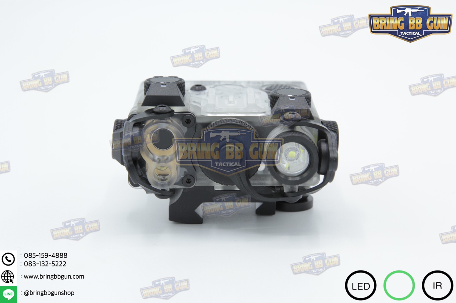 กล่องANPEQ-15A รุ่น DBAL-A2 บอดี้พลาสติก (Dual Beam Aiming Laser - Advanced2)