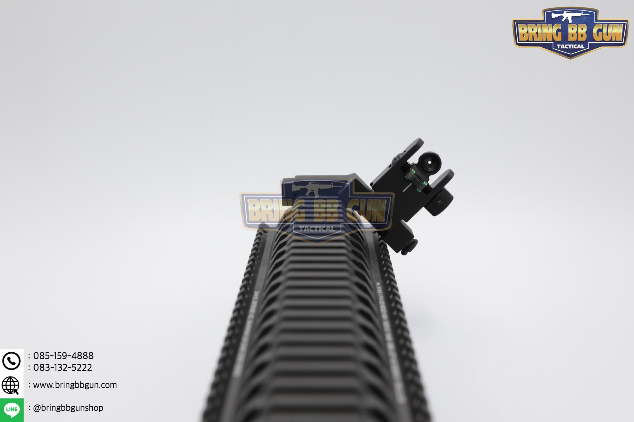 ศูนย์หน้า-หลังเฉียงพับได้แบบโลหะ รุ่น ศูนย์เล็งเรืองแสง