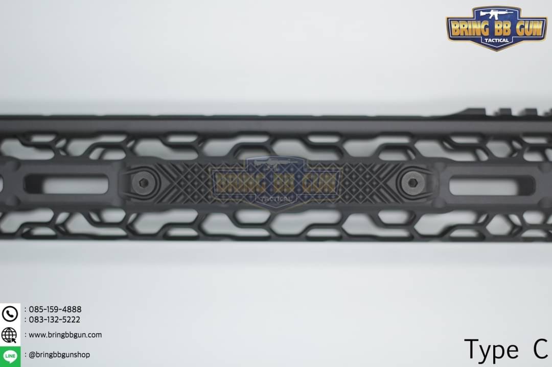 M-Lok Cover แบบพลาสติก (ใช้ได้กับชุดหน้าระบบราง M-Lok เท่านั้น)