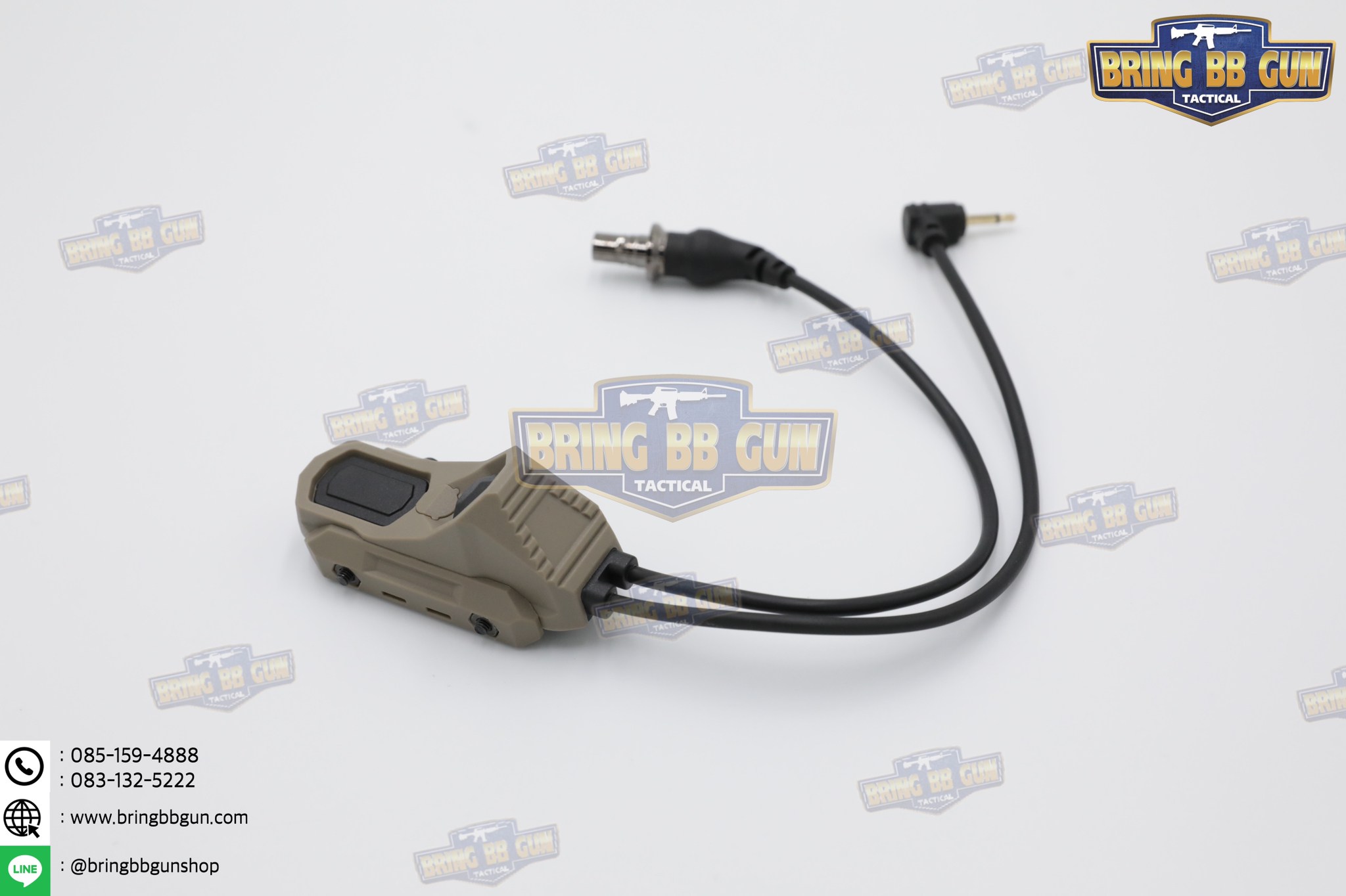 สวิตซ์หางหนูไฟฉาย2ทาง Axon Axon Dual Control Mouse Tail for Surefire / 2.5mm.