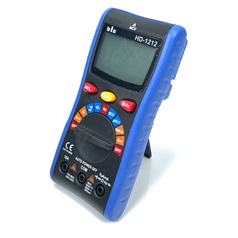 มัลติมิเตอร์ดิจิตอล HD-1212 | M-HD-1212 | มิเตอร์ BLU | Digital Multimeter | ของแท้100% | ส่งเร็ว