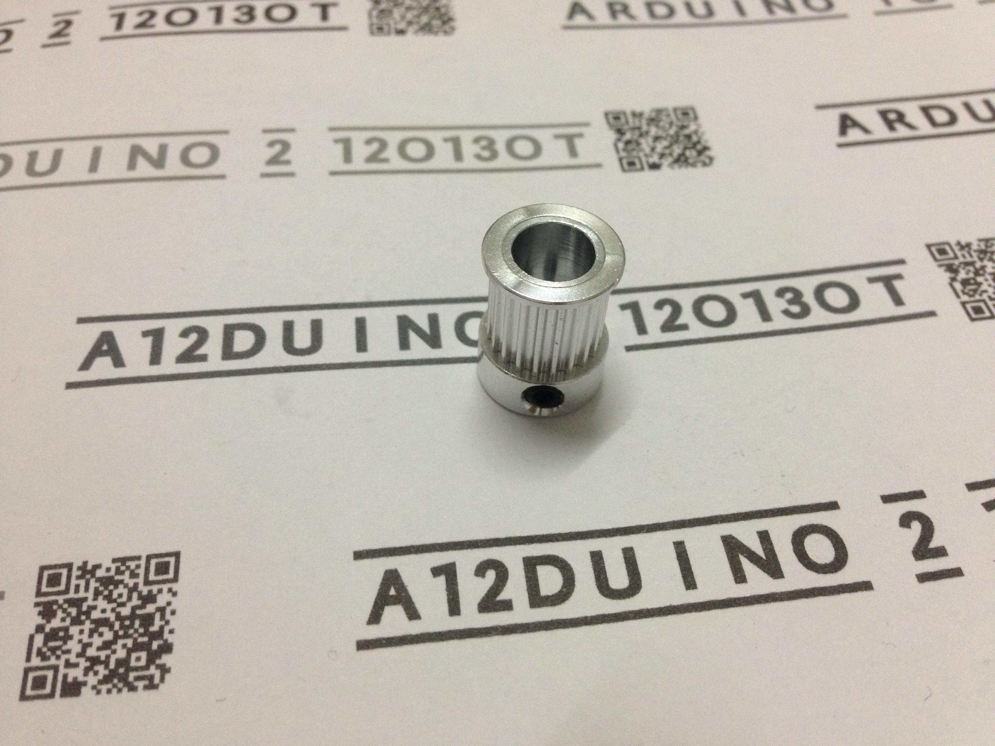 Timing Pulley 20 ฟัน สำหรับสายพานกว้าง 10mm (ใส่แกน 8mm)