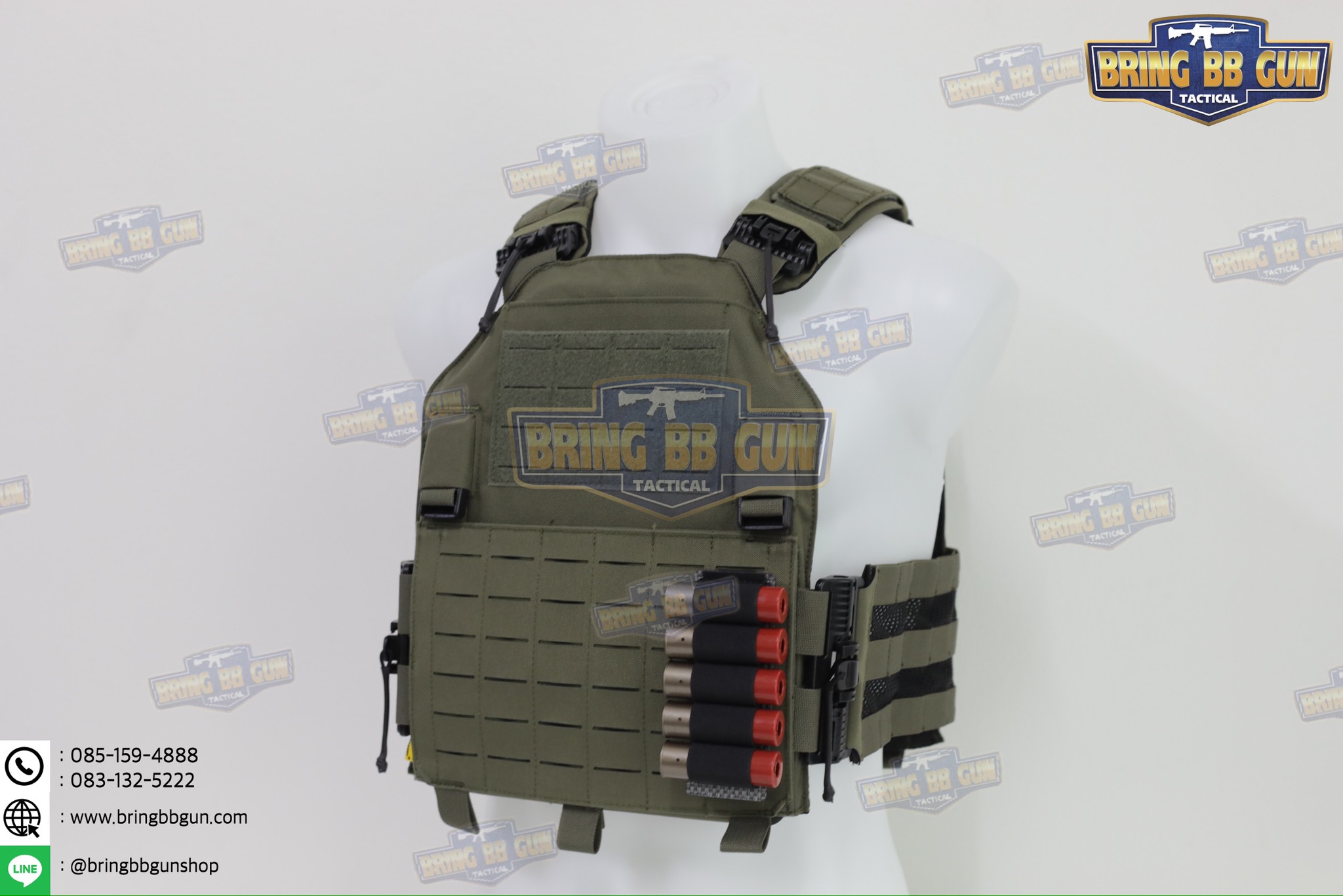 Knight Shotgun Hanging Sticker แผงกระสุนลูกซอง ติดMolle