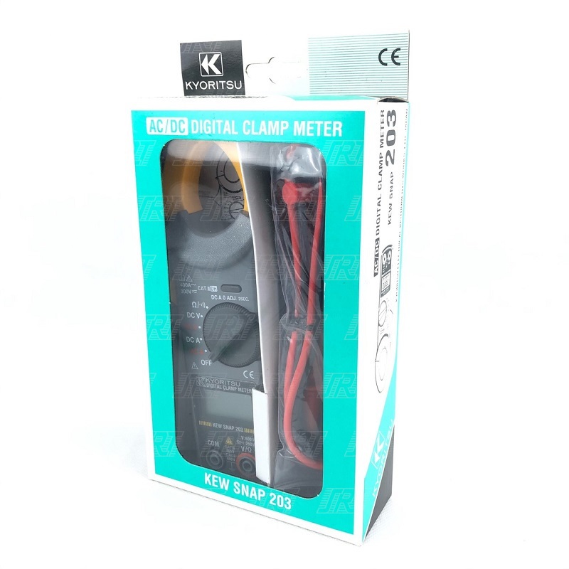 มิเตอร์ KYORITSU | 06-06-0018 | มิเตอร์ KYORITSU KEWSNAP203 | มัลติมิเตอร์ดิจิตอล | ของแท้100%