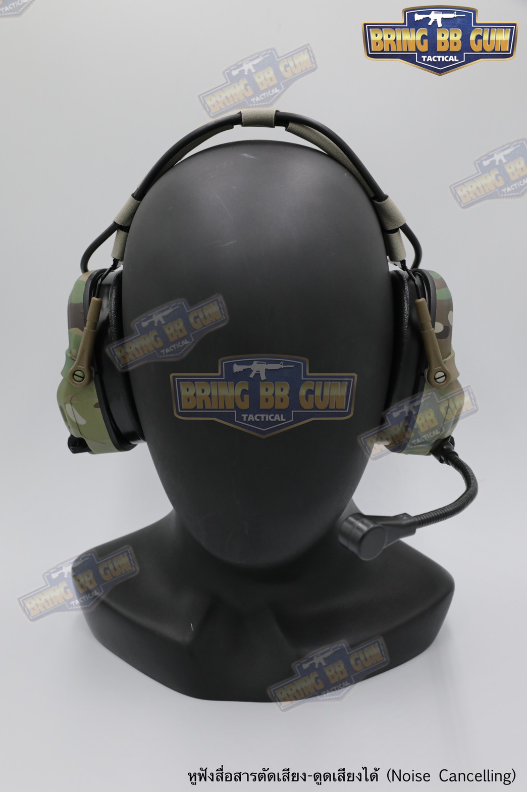 หูฟังสื่อสารตัดเสียงได้ ทรง Ops-Core AMP (FCS AMP tactical communication shooting headset noise reduction) (AMP)
