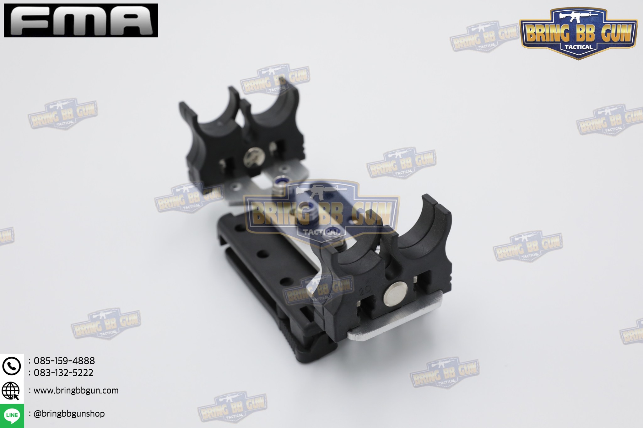 จิงโจ้ใส่กระสุนลูกซอง 4 นัด (แผงกระสุนลูกซองจิงโจ้โหลดเร็ว 4 นัด) ยี่ห้อ FMA รุ่น บอดี้อลูมิเนียม FMA Pratical 4Q shotshell Carrier（CNC)