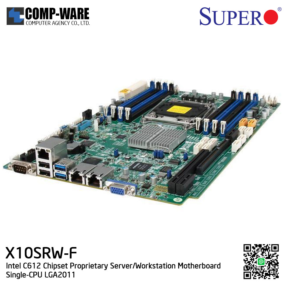 Supermicro X10SRW-F Intel C612 Chipset Proprietary Server/Workstation Motherboard Single-CPU LGA2011