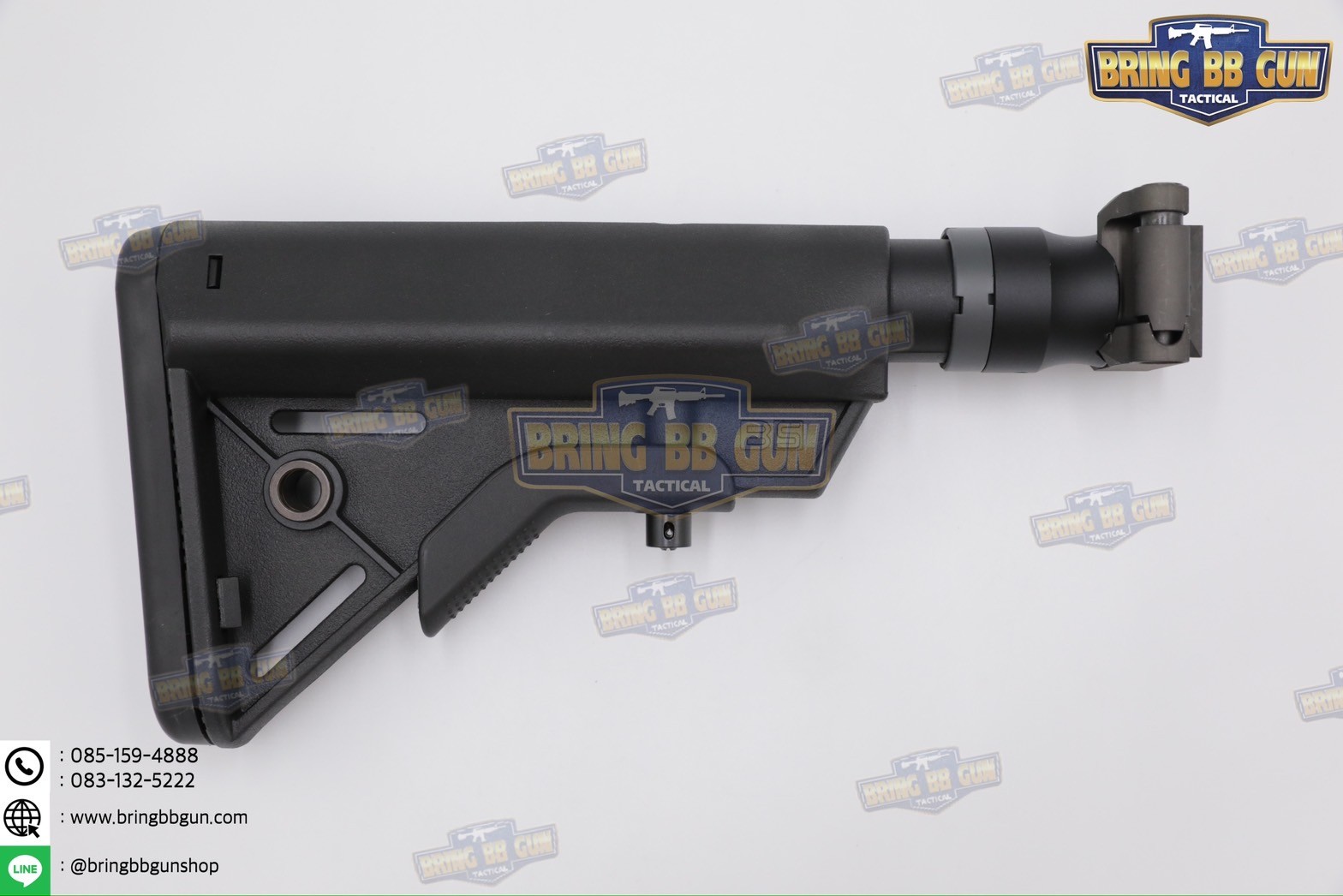 Adapterแบบพับได้แปลงท้ายระบบ1913ให้ใช้แกนพานท้ายทรงAR สำหรับ Sig Sauer MPX/MCX (1913 Interface Folding Knuckle) (Folding Stock Adapter for M1913 Rail) (Stock Adapter) (1913 Adapter) (Sig Sauer) (MCX) (MPX) (1913)