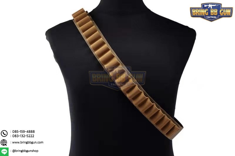 สายสะพายกระสุนลูกซอง 27 นัด