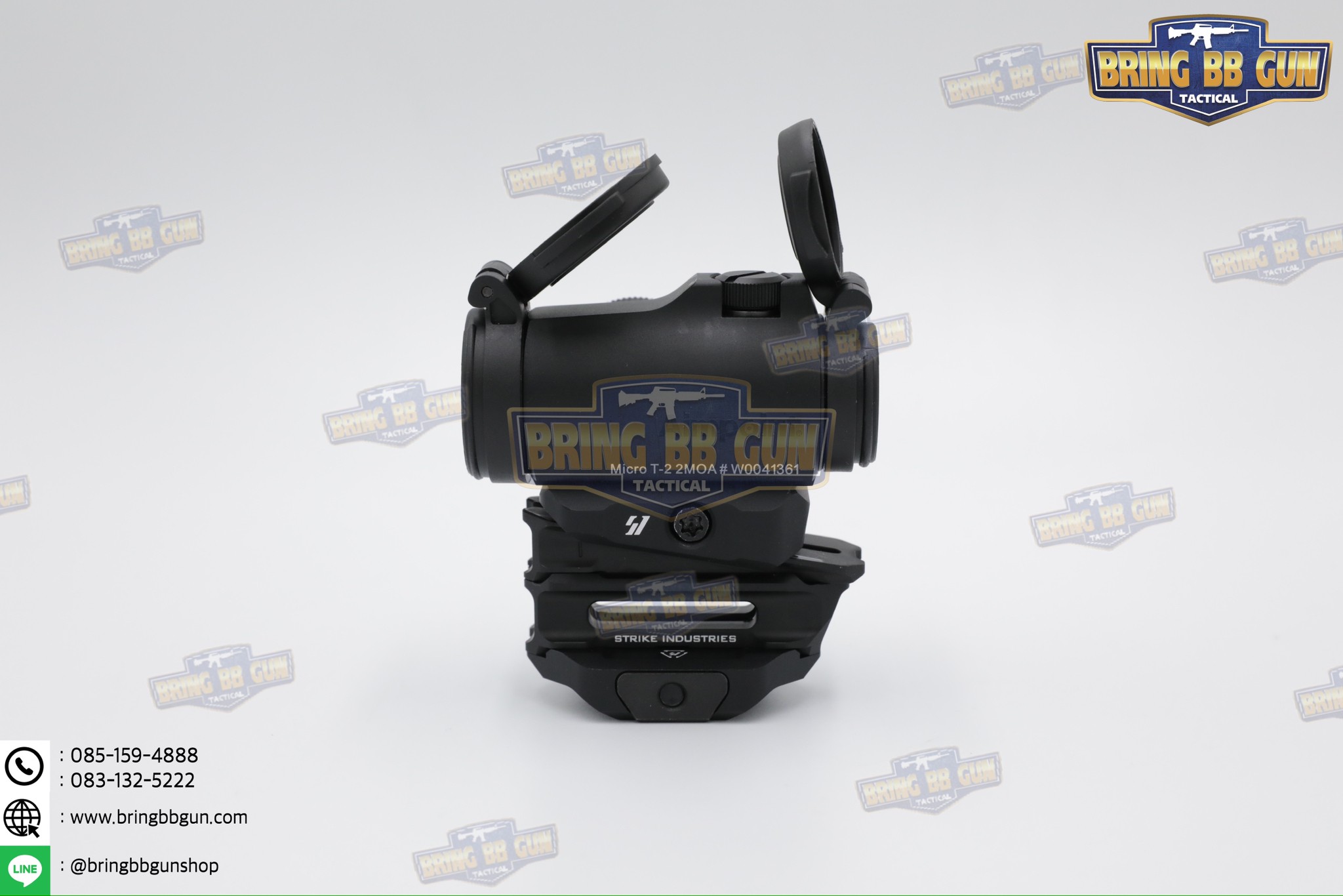 ขาจับดอท Strike Variable Optic Mount สำหรับดอท T1/T2/M5 (Strike Variable Optic Mount for Aimpoint Micro Standard) (SI VARIABLE OPTIC MOUNT) (Strike Industries) (Aimpoint T-1/T-2/H-1/H-2 or other same optic housing height red dots)