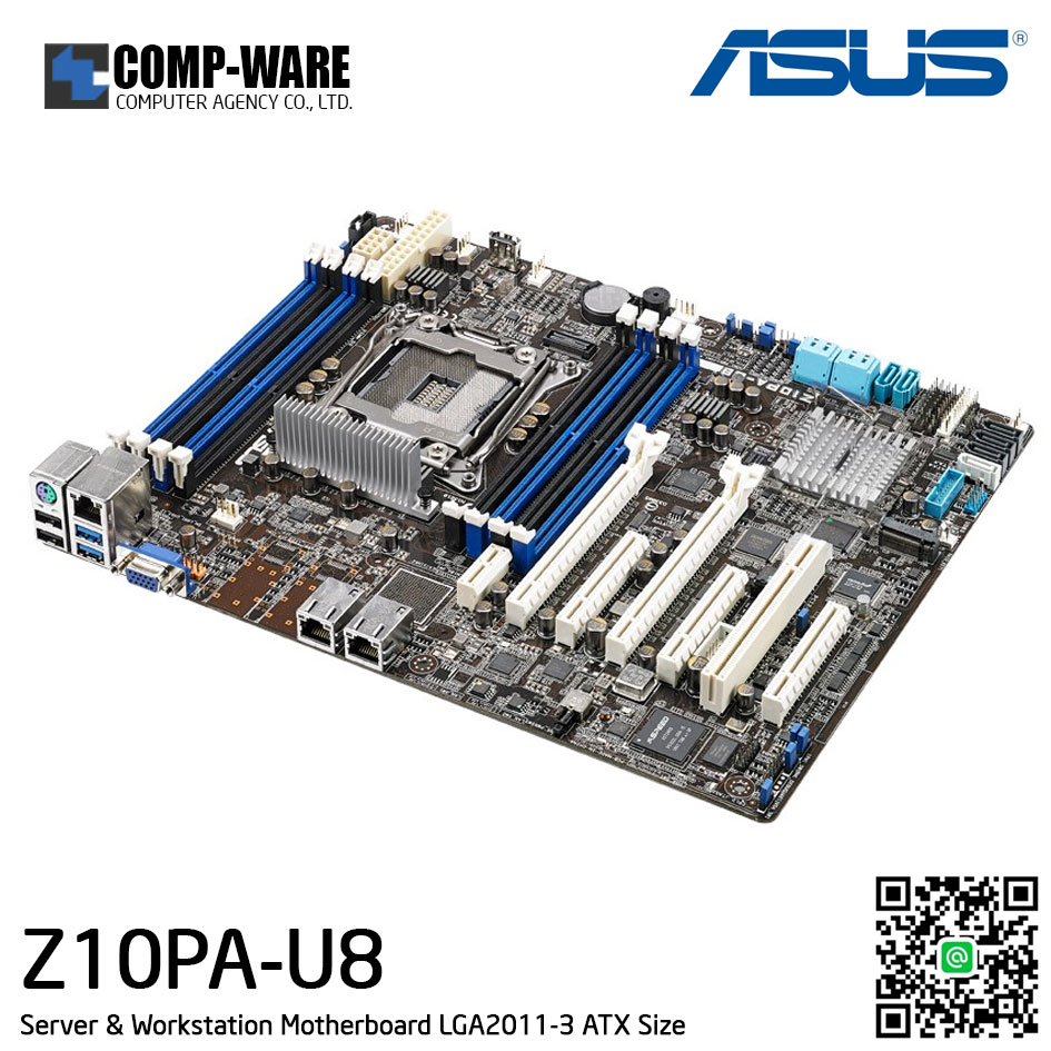 ASUS Z10PA-U8 LGA2011-3 Server & Workstation ATX Size Server Board with Fruitful Expansion Capability Z270-WS