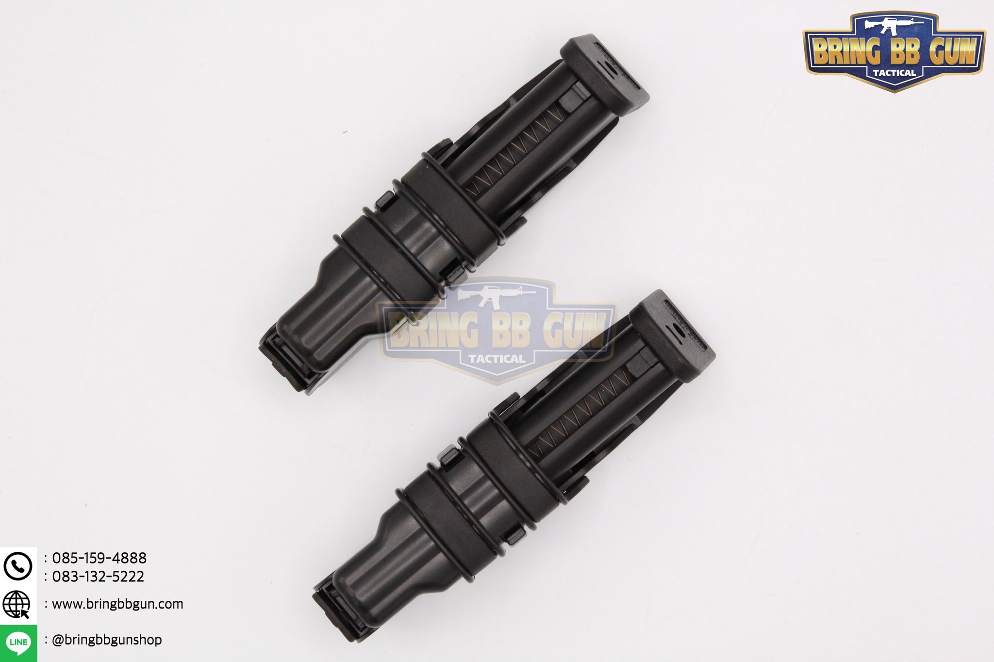 Fast Mag ปืนสั้น (คู่) (ซองแม็กกาซีนคู่ แบบแข็ง) (เพ้าแม็กกาซีนคู่)