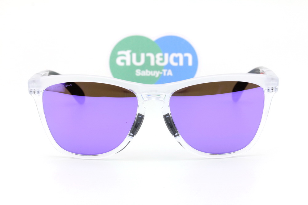 Oakley FROGSKINS RANGE XL A Matte Clear/Prizm Violet SKU#OO9503A-05