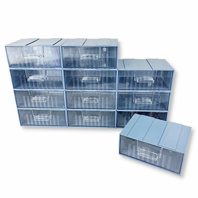 กล่องพลาสติก กล่องอะไหล่ 12 ช่อง ขนาด 495 x 124 x 276 mm. | HORSE 007-5 | 99-03-0101