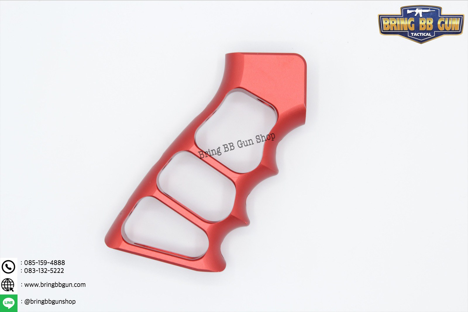 กริ๊ปมือหลัง งานCNC ยี่ห้อ 5KU (กริ๊ปมือแก็ส) น้ำหนัก : 122 กรัม สำหรับปืน : ตระกูล M4/M16,AR15,AR9,Derya MK12